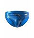 Badeslip mit herausnehmbarem Suspensorium aus glänzendem Stretch-Material | CUT4MEN