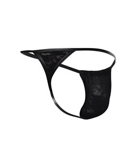G-String mit Spitzeneinsatz und Suspensorium | CUT4MEN G-String mit Spitzeneinsatz und Suspensorium | CUT4MEN