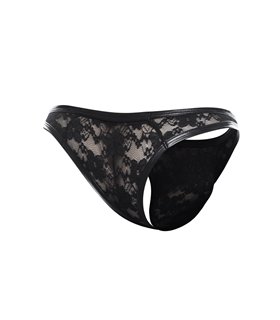 Herren-Suspensorium mit Spitzenbesatz und Hebe-Effekt | CUT4MEN Herren-Suspensorium mit Spitzenbesatz und Hebe-Effekt | CUT4MEN