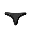 Brazilian Herren-Tanga aus weicher Mikrofaser mit eleganter Logoprägung | CUT4MEN Brazilian Herren-Tanga aus weicher Mikrofaser mit eleganter Logoprägung | CUT4MEN