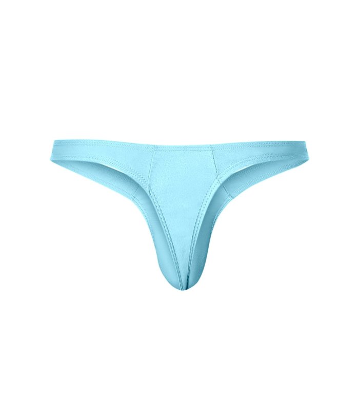 Brazilian Thong aus Mikrofaser mit gummiertem Logo | CUT4MEN