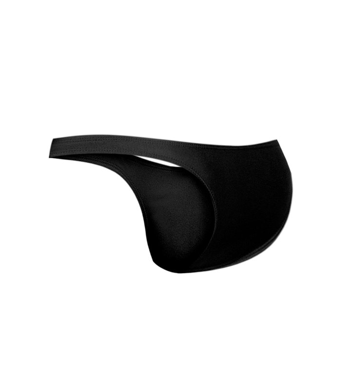 Capri Thong aus Mikrofaser mit gummiertem Logo | CUT4MEN