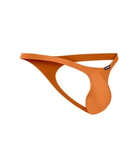 Männlicher Mikrofaser-String mit Logodruck und weicher Passform | CUT4MEN Männlicher Mikrofaser-String mit Logodruck und weicher Passform | CUT4MEN