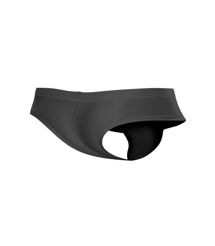 Herren-Slip mit gummiertem Logo | CUT4MEN
