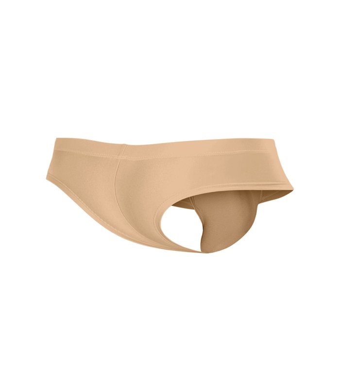 Männlicher Cheeky Brief aus weicher Mikrofaser mit Logoprint | CUT4MEN