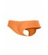 Männlicher Tanga-Slip mit gummiertem Logo und weicher Mikrofaser | CUT4MEN