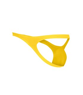 Herren Bulge String mit Mikrofaser-Stretch und Logoprägung | CUT4MEN Herren Bulge String mit Mikrofaser-Stretch und Logoprägung | CUT4MEN