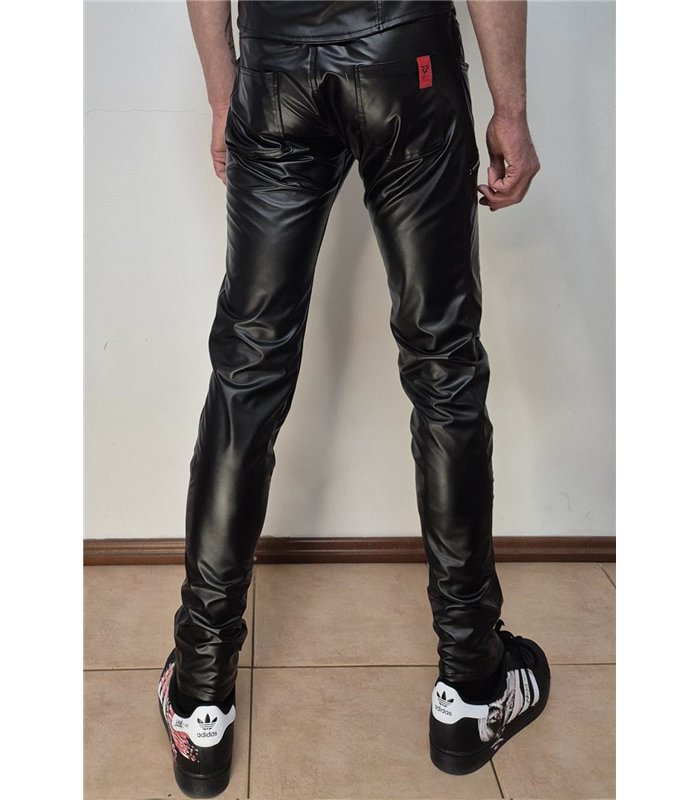 Herren-Hose mit Reißverschlüssen und Gürtelschlaufen | Regnes Fetish Planet