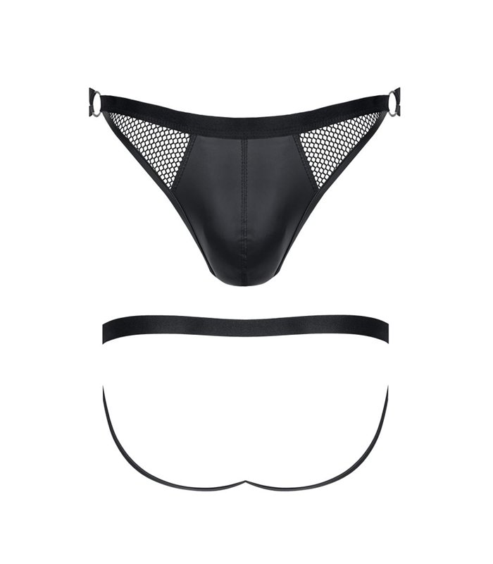 Wetlook Herren Netz-Slip mit breitem Gummibund | Regnes Fetish Planet