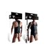 Muscle-Shirt im Wetlook mit Netz-Einsatz | Regnes Fetish Planet