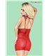 Chemise mit verstellbaren Trägern und T-String | Provocative