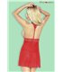 Transparentes Babydoll mit Spitzenbesatz und verstellbaren Trägern | Provocative