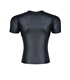 Transparenter Wetlook T-Shirt mit öffenbarem Brustbereich | Regnes Fetish Planet