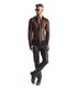 Herren Slim-Fit Hemd aus Wetlook-Mesh mit Metallknöpfen | Regnes Fetish Planet