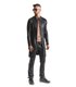 Eleganter Herren Wetlook Mantel mit diagonalen Nähten | Regnes Fetish Planet