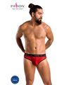 Herren Netz-Slip mit Samtprint elegantes Dessous Design | Passion Menswear Herren Netz-Slip mit Samtprint elegantes Dessous Design | Passion Menswear