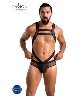 Männer Wetlook Body mit Netzeinsätzen und Gummibändern | Passion Menswear Männer Wetlook Body mit Netzeinsätzen und Gummibändern | Passion Menswear