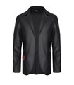Herren Jacke in Lederoptik mit dekorativen Druckknöpfen | Regnes Fetish Planet Herren Jacke in Lederoptik mit dekorativen Druckknöpfen | Regnes Fetish Planet