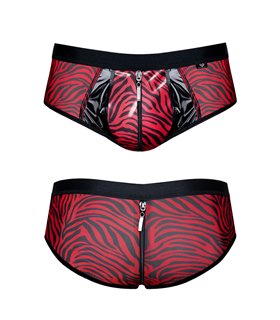 Erotische Netz-Shorts mit Reißverschluss und Zebramuster | Regnes Fetish Planet Erotische Netz-Shorts mit Reißverschluss und Zebramuster | Regnes Fetish Planet