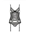 Transparentes Netz-Dessous-Set mit Strumpfhaltern und Bügel-BH | Passion Transparentes Netz-Dessous-Set mit Strumpfhaltern und Bügel-BH | Passion