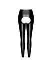 Wetlook Leggings mit offenem Schritt für sinnliche Momente | Noir Handmade