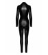 Powerwetlook Catsuit mit rückseitigem Reißverschluss | Noir Handmade