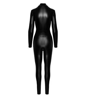 Powerwetlook Catsuit mit rückseitigem Reißverschluss | Noir Handmade
