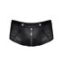 Herren Wetlook Shorts mit Reißverschluss und Druckknöpfen | Regnes Fetish Planet