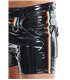Lack-Shorts mit Taschen und Metallring | Regnes Fetish Planet