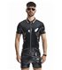 Herren Poloshirt mit Regenbogen-Kragen und Reißverschluss | Regnes Fetish Planet