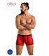 Herren Netz-Shorts mit Samtflock und breitem Gummibund | Passion Menswear