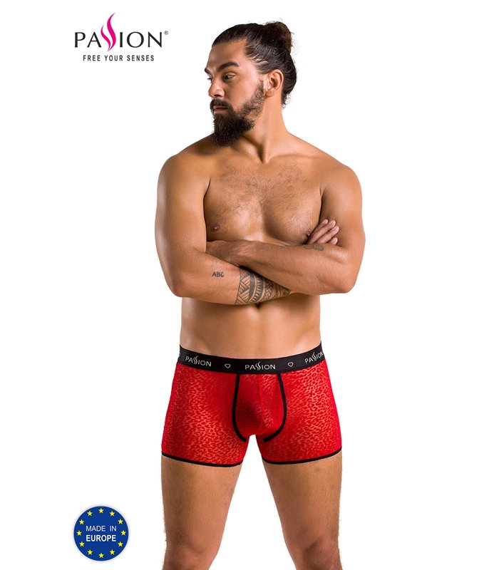 Herren Netz-Shorts mit Samtflock und breitem Gummibund | Passion Menswear