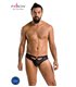 Männer Slip ouvert mit Metallring und Gummibändern | Passion Menswear