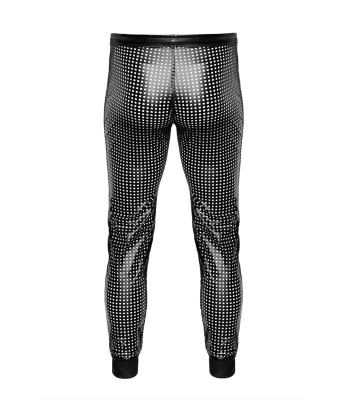 Perforierte Herren-Hose mit Elasthan-Anteil und Polymerbeschichtung | Noir Handmade Men
