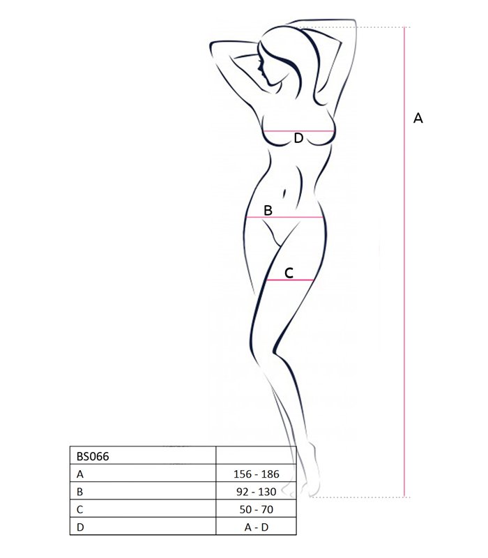 Netz-Catsuit ouvert mit offener Schrittpartie und Brustbereich | Passion
