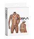 Herren-Harness mit breiten Bändern und Metallringen | CUT4MEN