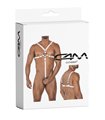 Herren-Harness mit breiten Bändern und Metallringen | CUT4MEN Herren-Harness mit breiten Bändern und Metallringen | CUT4MEN