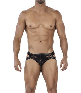 Herren Jockstrap mit Spitzeneinsatz und Suspensorium | CUT4MEN Herren Jockstrap mit Spitzeneinsatz und Suspensorium | CUT4MEN