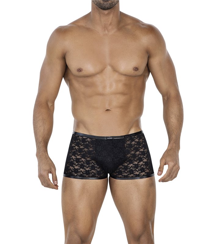 Herren Boxershorts mit Spitze und Suspensorium | CUT4MEN