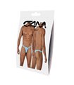 Brazilian Thong aus Mikrofaser mit gummiertem Logo | CUT4MEN Brazilian Thong aus Mikrofaser mit gummiertem Logo | CUT4MEN
