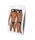 Capri Thong aus Mikrofaser mit gummiertem Logo | CUT4MEN
