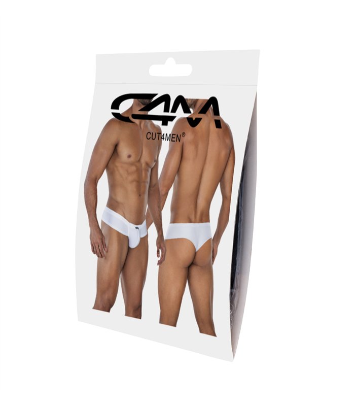 Eleganter Herren-Slip mit Logodruck und weicher Mikrofaser | CUT4MEN