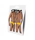 Männlicher Cheeky Brief aus Mikrofaser mit gummiertem Logo | CUT4MEN