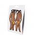 Herren Bulge String mit Mikrofaser-Stretch und Logoprägung | CUT4MEN