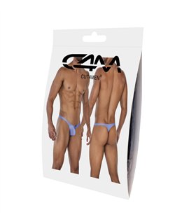 Herren Mikrofaser String Tanga mit Logo-Akzent | CUT4MEN Herren Mikrofaser String Tanga mit Logo-Akzent | CUT4MEN