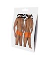 Hipster Brief aus Mikrofaser mit gummiertem Logo | CUT4MEN Hipster Brief aus Mikrofaser mit gummiertem Logo | CUT4MEN