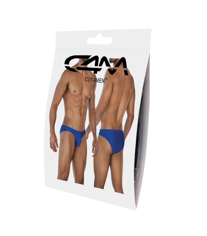 Herren Low Rise Mikrofaser Slip mit Frontlogo | CUT4MEN