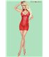 Chemise mit verstellbaren Trägern und T-String | Provocative