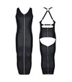 Langes Wetlook-Kleid mit Reißverschlüssen und Metallringen | Regnes Fetish Planet Langes Wetlook-Kleid mit Reißverschlüssen und Metallringen | Regnes Fetish Planet