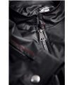 Slim-Fit Fliegerjacke aus Wetlock-Material mit Metallknöpfen | Regnes Fetish Planet Slim-Fit Fliegerjacke aus Wetlock-Material mit Metallknöpfen | Regnes Fetish Planet
